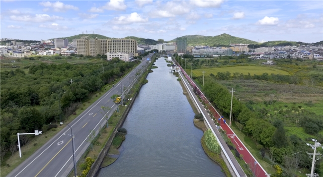 浙江舟山：绿满衢山美镇新姿——衢山镇全力构建城镇景观绿化新风貌NG体育官网app下载(图2)